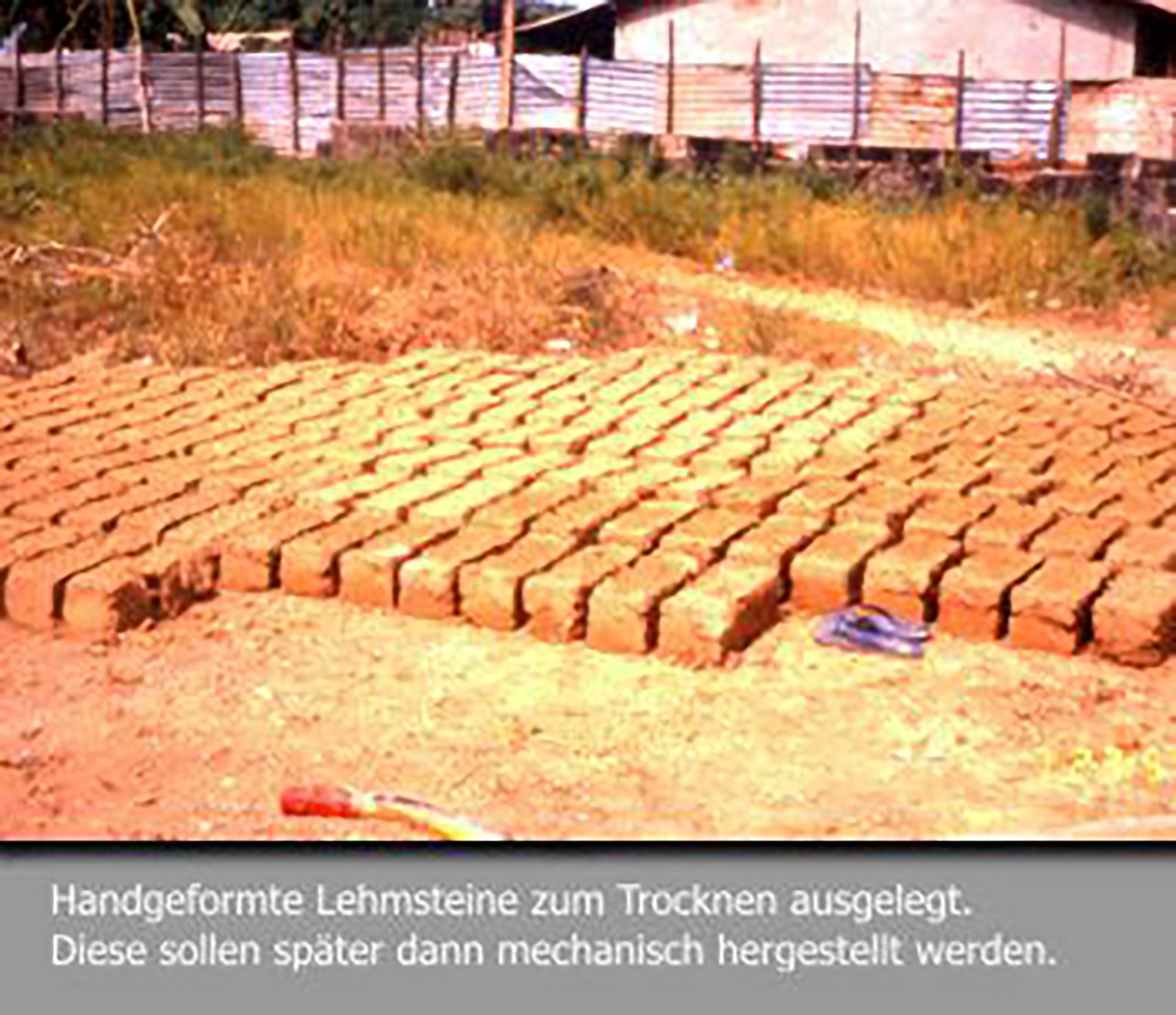 Lehmbauprojekt in Afrika – Impression
