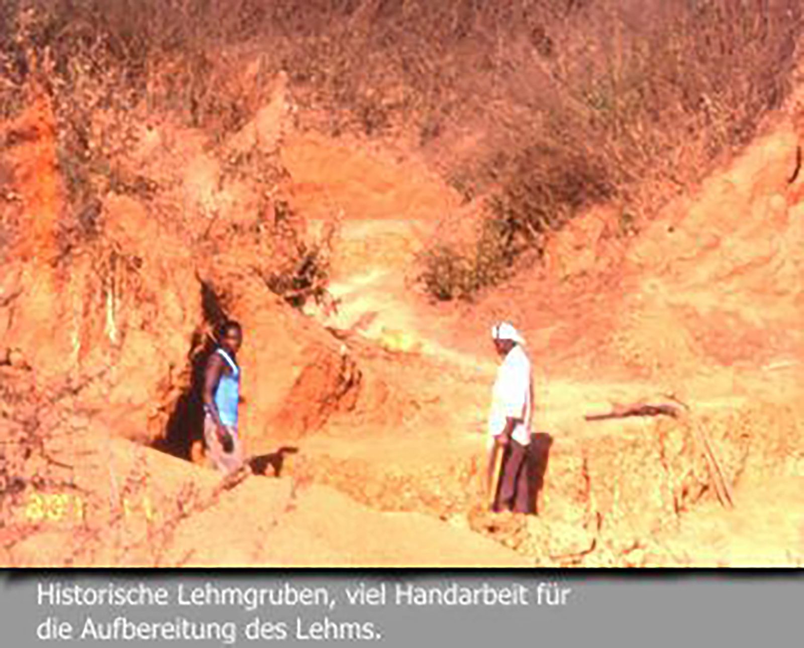 Lehmbauprojekt in Afrika – Impression